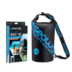 Sac étanche SEAWAG 15L Noir/Bleu