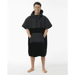 Poncho RIPCURL Anti-Series Puffer Poncho Black