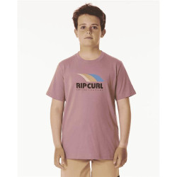 Teeshirt junior RIPCURL Surf Revival Tee-Boy Mauve