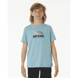 Teeshirt junior RIPCURL Surf Revival Tee-Boy Dusty Blue