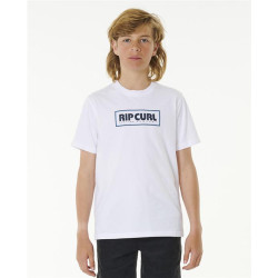 Teeshirt junior RIPCURL Big Mumma Icon Tee-Boy Optical White