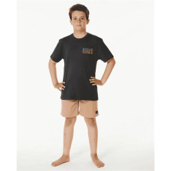 Teeshirt junior RIPCURL 2023 Ripcurl Wsl Finals - Kids Washed Black