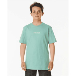 Teeshirt junior RIPCURL Pure Surf Art Tee -Boy Dusty Green