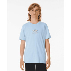 Teeshirt junior RIPCURL Pure Surf Logo Tee-Boy Cool Blue
