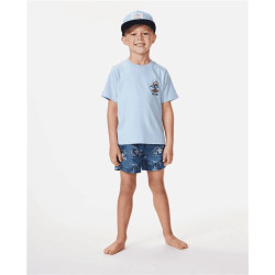 Teeshirt junior RIPCURL Icons Of Shred Tee -Boy Cool Blue