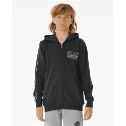 Sweat junior RIPCURL Pure Surfâ Z/T Hood- Boy Washed Black