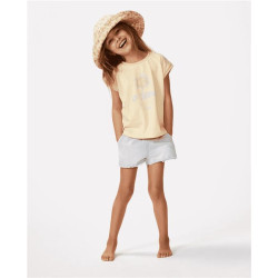 Teeshirt junior RIPCURL La Tropica Slogan Tee -Girl Bright Yellow