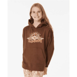 Sweat junior RIPCURL Sun Catcher Hood -Girl Brown