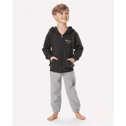 Sweat junior RIPCURL Shred Town Z/T Hood - Boy Washed Black
