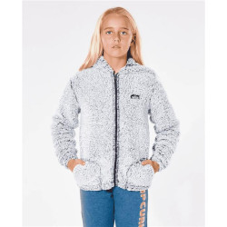 Sweat junior RIPCURL Dark N Stormy Zip Through-Girl Light Grey