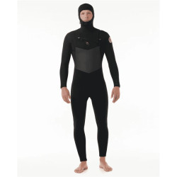 Combinaison intégrale RIPCURL D/Patrol Hood 54Gb C/Zip Black Taille:XL