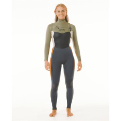 Combinaison intégrale femme RIPCURL Wmns D/Patrol 4/3 Cz Charcoal
