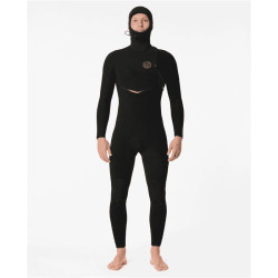 Combinaison intégrale RIPCURL E-Bomb 5/4 Hooded Zf Black