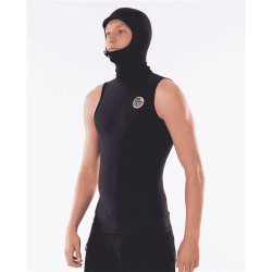 Top cagoule RIPCURL Fbomb Polypro Hood Vest Black