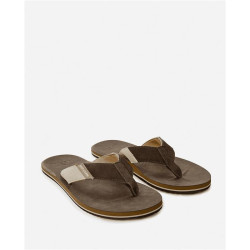 Tongs RIPCURL Oxford Open Toe Brown