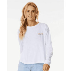 Teeshirt femme RIPCURL Sunrise Session Longsleeve White