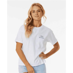 Teeshirt femme RIPCURL Shore Break Relaxed Tee White