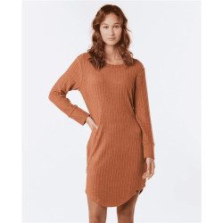 Robe RIPCURL New Cosy Dress Light Brown