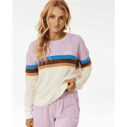 Sweat femme RIPCURL Surf Revival Crew Lilac