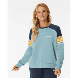 Sweat femme RIPCURL Surf Revival Raglan Crew Navy