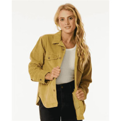 Chemise femme RIPCURL Stevie Cord Shirt Khaki