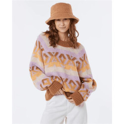 Pull femme RIPCURL Zenica Sweater Multicolor