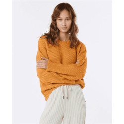Pull femme RIPCURL Soleilo Sweater Orange