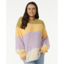 Pull femme RIPCURL Sunrise Sessions Sweater Lilac