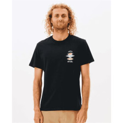 Teeshirt RIPCURL Search Icon Tee Black