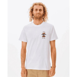 Teeshirt RIPCURL Search Icon Tee White