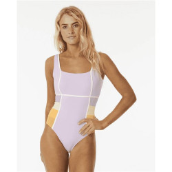 Maillot de bain RIPCURL Sunrise Stripe Good 1 Pc Lilac