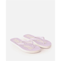 Tongs femme RIPCURL Classic Surf Bloom Open Toe Lilac