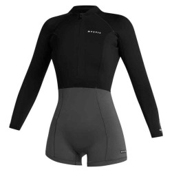 Combinaison shorty femme MYSTIC Lunar Longarm 2/2mm Fzip Black
