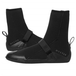Chaussons néoprène MYSTIC Ease Boot 3mm Round Toe Black