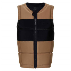 Gilet impact MYSTIC Peacock Fzip Wake Slate Brown