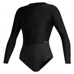 Combi lycra femme MYSTIC Jayde L/S One Piece Black