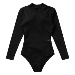Combi lycra femme MYSTIC Sofi Open Back One Piece Black