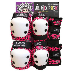 Set de protection 187 JR. Six Pack Set Staab Pink