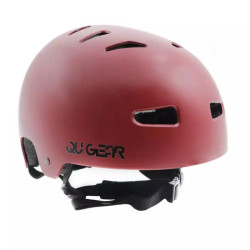 Casque QUGEAR Urban Bordeaux