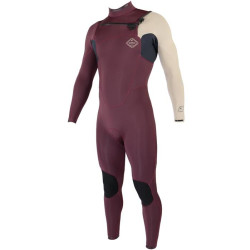 Combinaison intégrale SOORUZ Fighter 3/2 Chest Zip Wine