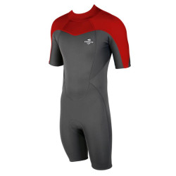 Combinaison shorty junior SOORUZ Fly 2/2 Back Zip red