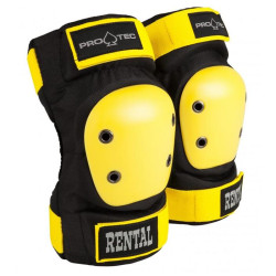 Coudière PRO-TEC Rental Elbow Junior Black/Yellow Y YOUTH