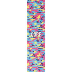 Grip trottinette CORE Neon Camo Jaune