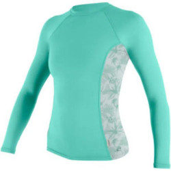 Lycra femme manches longues O NEILL Mirage/Tropical