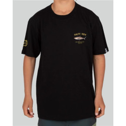 Tee shirt junior SALTY CREW Bruce Boys S/S Tee Black