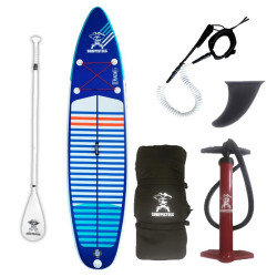 Pack Stand Up Paddle gonflable SURFPISTOLS Marinière V2 10´6´´