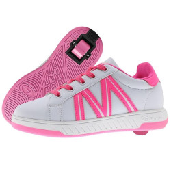 Chaussures à roulettes BREEZY ROLLERS Classic White/Pink