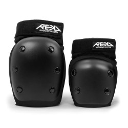 Set de protection REKD Youth Heavy Duty Double Pad Set Black/Black