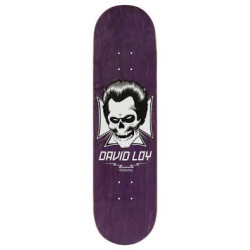 Plateau skate BIRDHOUSE SKATEBOARDS Loy Skull Purple 8.38
