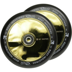 Paire de roues trottinette ROOT INDUSTRIES Air Gold Rush 120mm